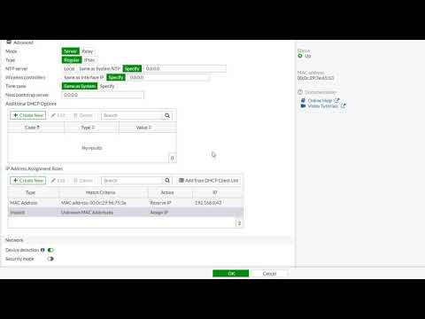 FortiGate - Configurando DHCP usando CLI.