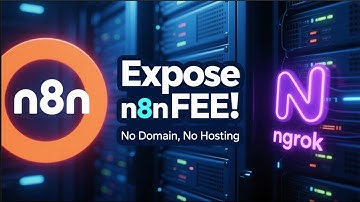 Make n8n Public — Free Production Setup with Docker + Ngrok (No Domain, No Cost!)