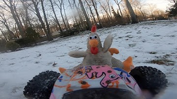 Traxxas Rustler 4x4 VXL - Snow Day