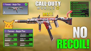 ZERO RECOIL FENNEC Gunsmith Build! BEST Attachments & Loadout in COD Mobile Season 1 (CRACKED Setup)