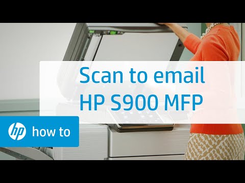 Scanning to Email | HP S900 Series MFP | HP