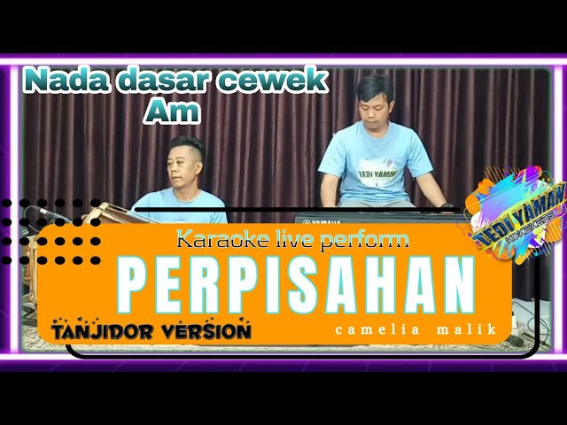 Perpisahan karaoke - Camelia malik nada cewek Am versi tanjidor class=