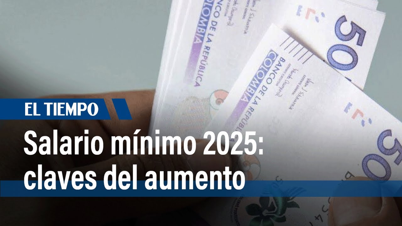 Salario mínimo 2025: experto analiza claves para su aumento | El Tiempo ...