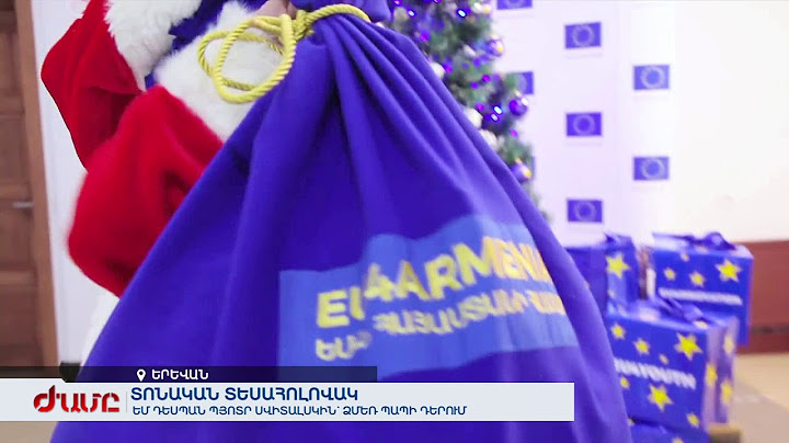 Տոնական տեսահոլովակ. ԵՄ դեսպան Պյոտր Սվիտալսկին` Ձմեռ պապի դերում