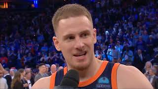 Donte DiVincenzo PostGame Interview | Philadelphia 76ers vs New York Knicks