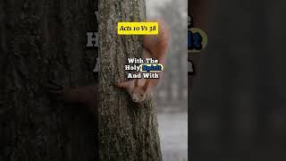 Acts 10 Vs 38. #biblestudyguide #bibleverse #bible #christian