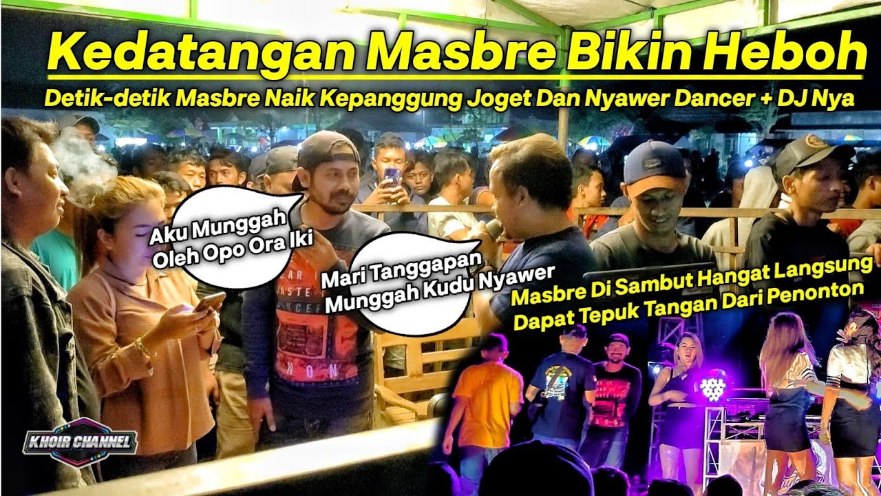 BJ Hunter Kedatangan Bos Brewog_Seketika Penonton Langsung Heboh Saat Masbre Naik Kepanggung