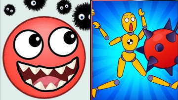 Ragdoll Break vs Hide Ball Brain Teaser 😍 Satisfying ASMR Gameplay | Android iOS Games