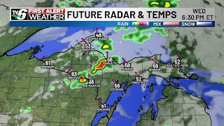 First Alert: Pop-up rain, thunderstorms as spring warms up screenshot 3