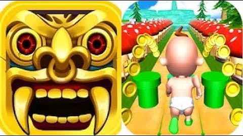Run Dungeon Run vs Temple Baby Run
