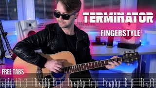 Terminator Theme | Fingerstyle + Free tabs