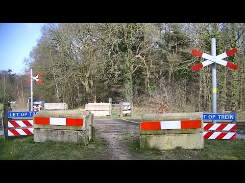 Spoorwegovergang Almen // Dutch railroad crossing