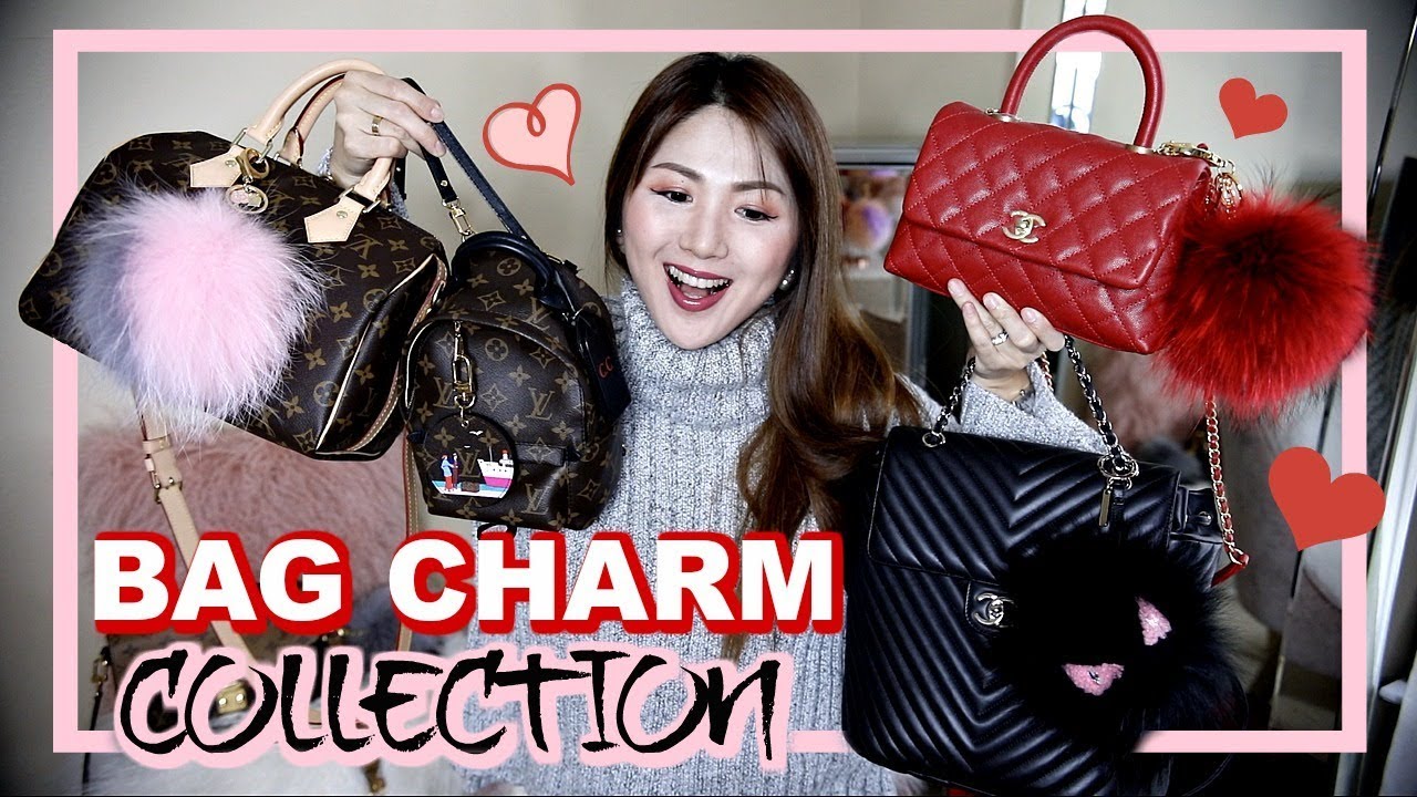 MY BAG CHARM COLLECTION 💖 HOW TO DRESS UP 👜🎀🎒