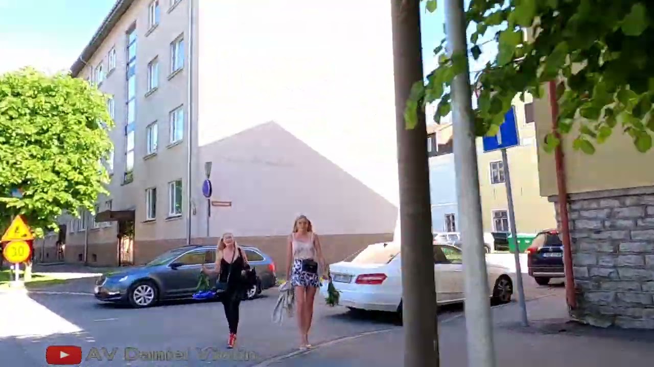 Beautiful Drive to Pärnu Estonia