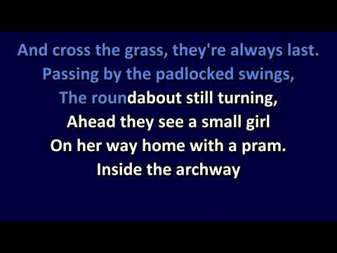 Genesis - For Absent Friends KARAOKE