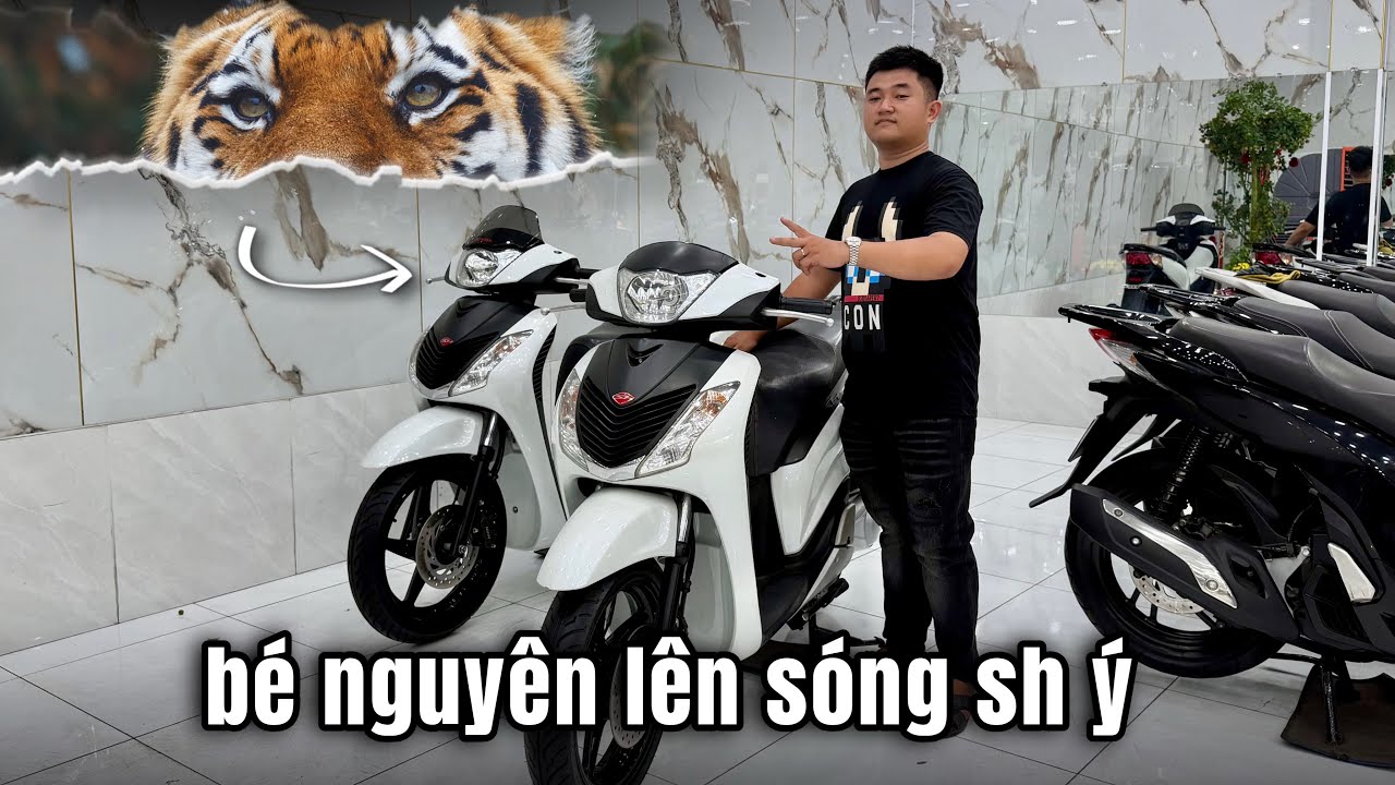 BÉ NGUYÊN RA LỘC 02 XE SH Ý 150i SM108 SM109 