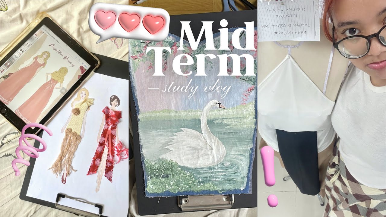 univlog📚: a week as fashion student🪡👗