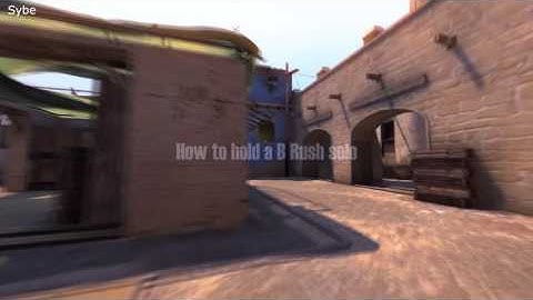 CS:GO - How to hold a B Rush solo (Incendiary Ace)