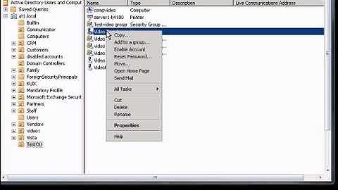 Enable user account in Windows 2008 Active Directory