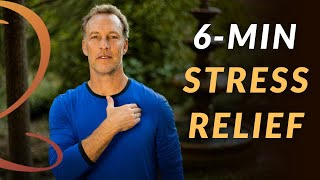 6 Min Qi Gong For Stress Relief Routine Qigong For Stress