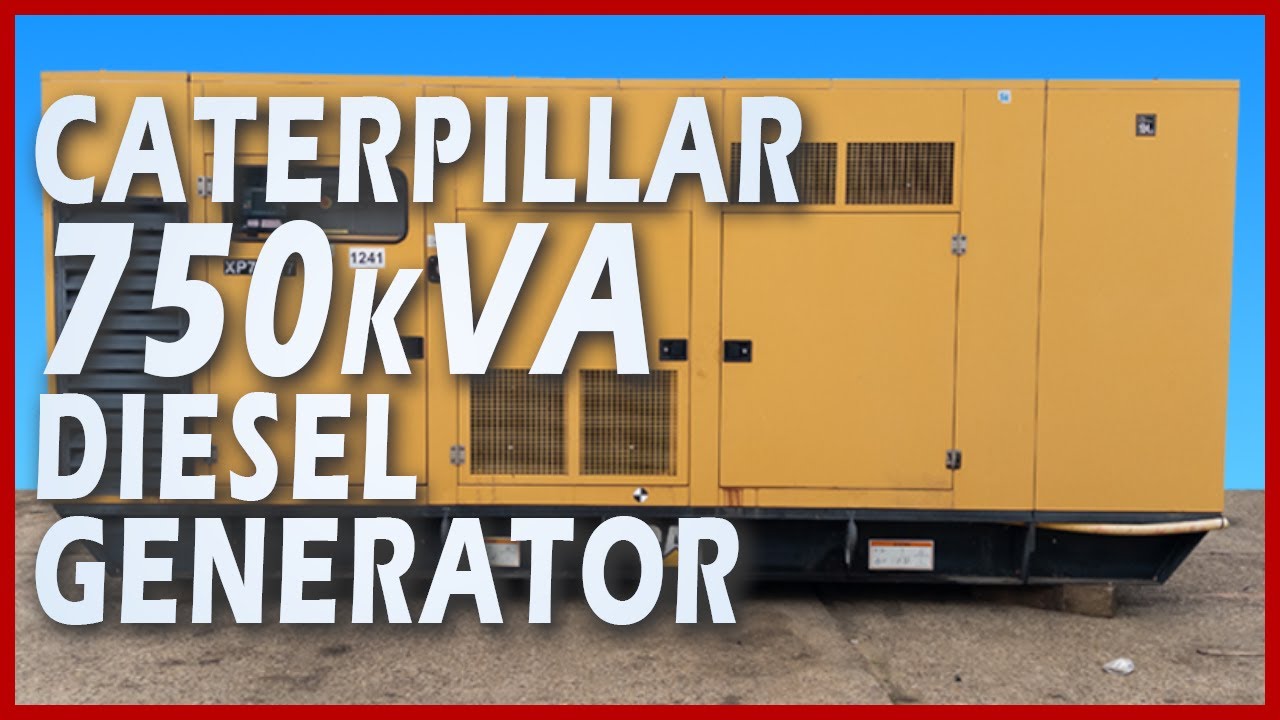 Caterpillar 750kVA Diesel Generator  