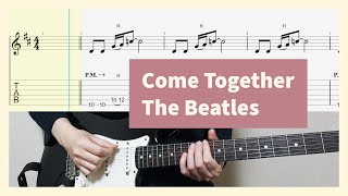 The Beatles - Come Together Guitar Cover With Tab