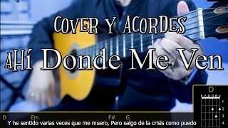 Ahí Donde Me Ven 🎧 - Ángela Aguilar ACORDES de GUITARRA COVER 🎶| César Briseño