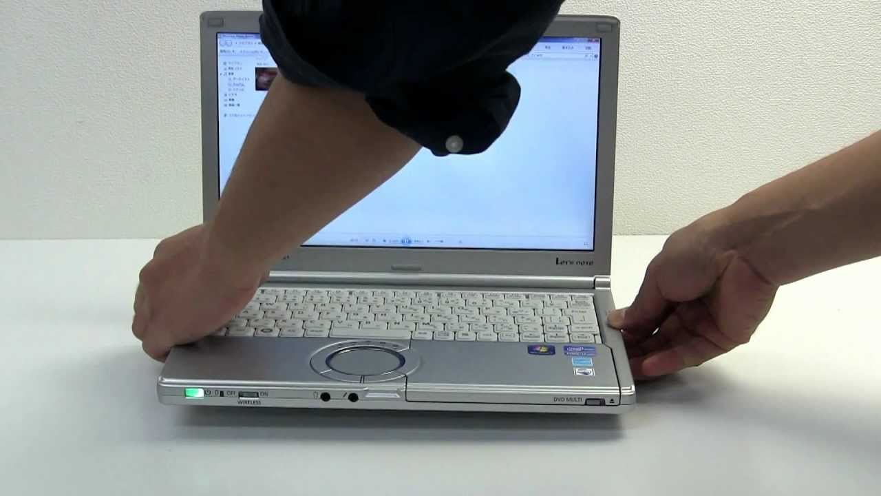 レッツノート CF SX1」内蔵スピーカーの音質をチェック - YouTube