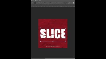 Sliced Text Effect in Photoshop #short  #photoshoptutorial #photoshopeffect #photoshop #typography