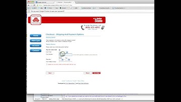 Google Chrome - Checkout - Billing And Shipping Information.mov