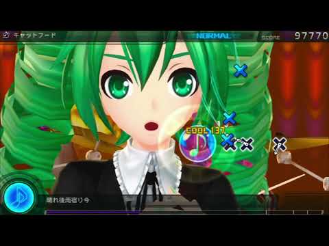 初音ミク ProjectDIVA F キャットフード (NORMAL) HATSUNE MIKU 1080p