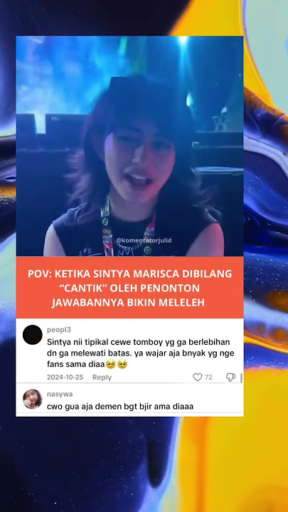 Woy cantik banget #sintyamarisca #musik #konser #karaoke #shorts #shortvideo