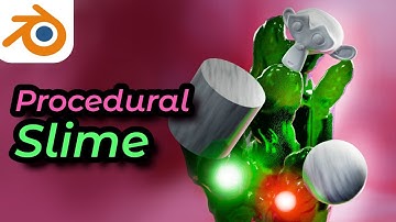 Slime with Geometry Nodes | Easy Blender Tutorial