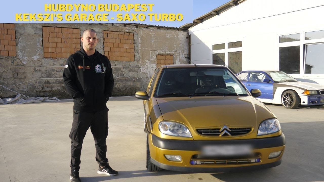 HUBDYNO BUDAPEST Kekszi's Garage project SAXO VTS Turbo YouTube