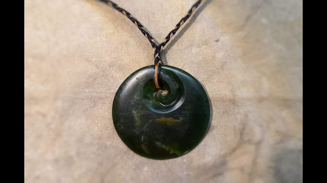 How To Tie a Pounamu Lashing With Just a Hole, Simple.