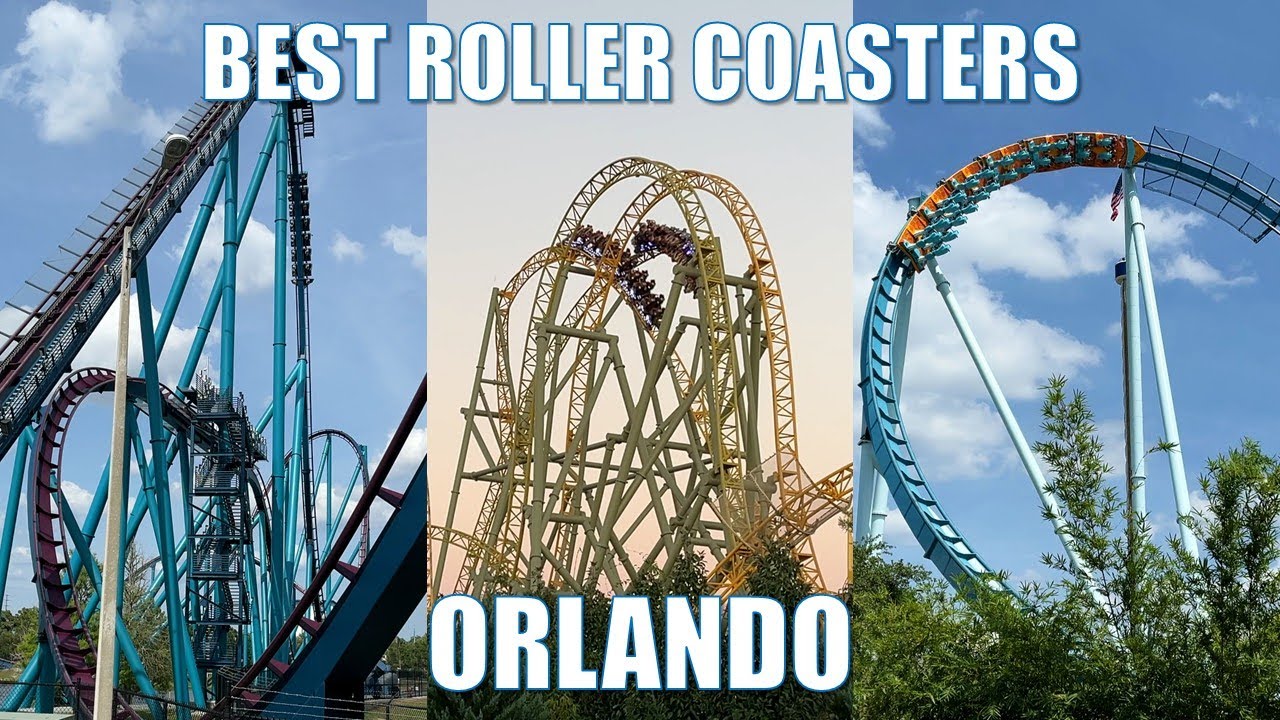 10 ЛУЧШИХ американских горок в Орландо, Флорида | РЕЙТИНГ