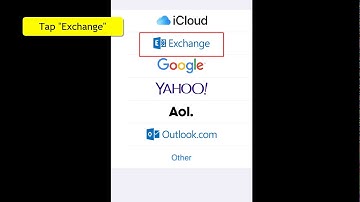 How to Add Work e-mail Account To iPhone (iPhone iOS 11)