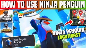 BGMI 4.1: FREE Ninja Penguin (PowNin) Location! 🐧 | 3 Secret Powers EXPLAINED | Bgmi/Pubg 4.1 Update