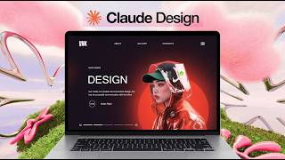 I made this AMAZING Hero Section Completely using AI | Claude Design Tutorial