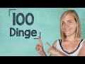 German Lesson (104) - Listening Comprehension: 100 Things Jenny Likes and Doesnt Like - A2B1