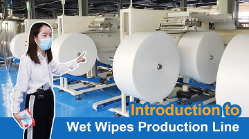 Wet wipes making machine test Video/single packing wet wipes machine.