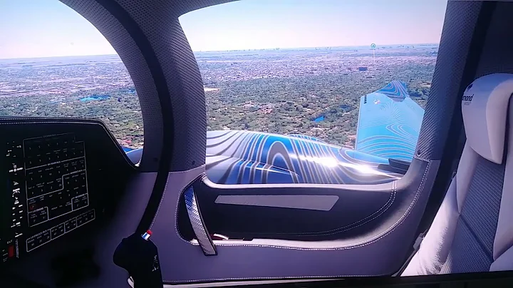 Volando en Miami.Qu divertido!