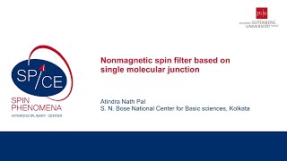 Talks - Molecular Electro-Opto-Spintronics - Atindra NATH PAL, S. N. Bose National Center