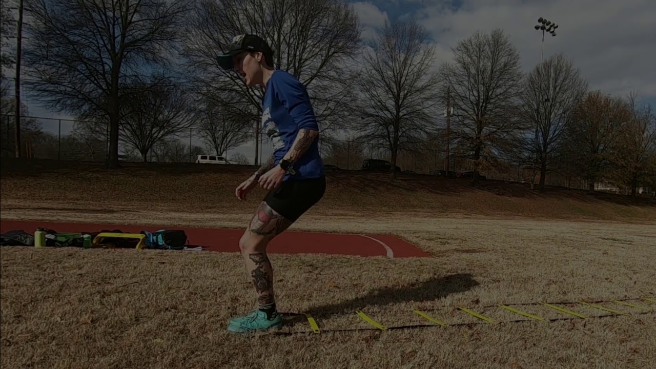 Agility Ladder Hopscotch Drill YouTube