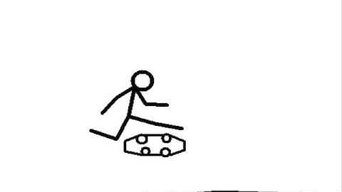 animated double kickflip stick pivot d-boy