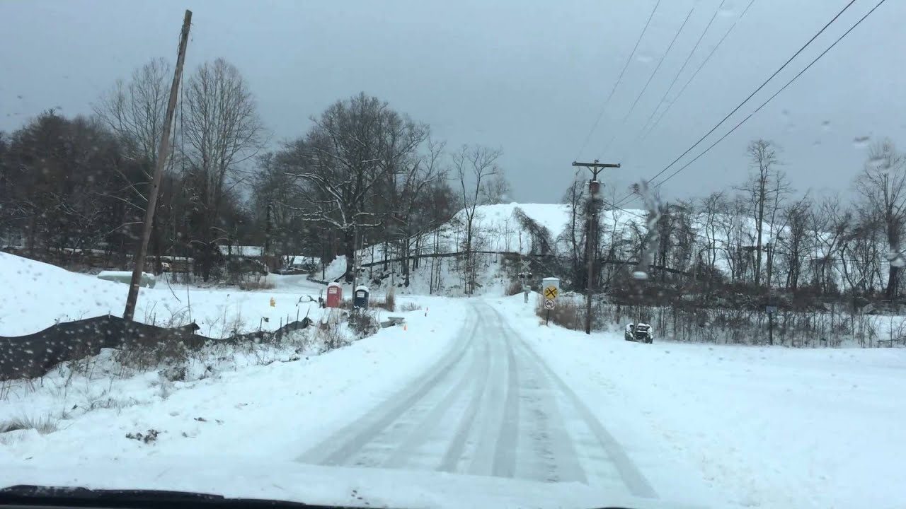 Snowy Stoner Road, Asheville - Where Else?!