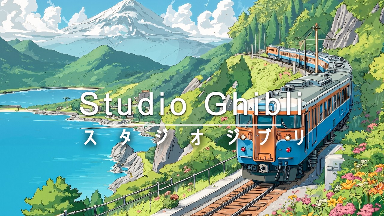 ジブリメドレーピアノ 💕 Piano Studio Ghibli Medley 💝 癒しのスタジオジブリピアノ 🎶 天空の城ラピュタ、千と千尋の神隠し、もののけ姫、魔女の宅急便、ハウルの動く城