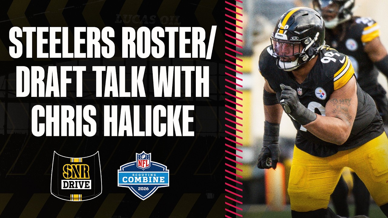 Steelers Roster & Draft Talk with Chris Halicke | SNR Drive | Pittsburgh Steelers