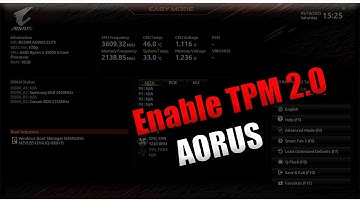 Enable TPM on AORUS Motherboard: A Step-by-Step Guide