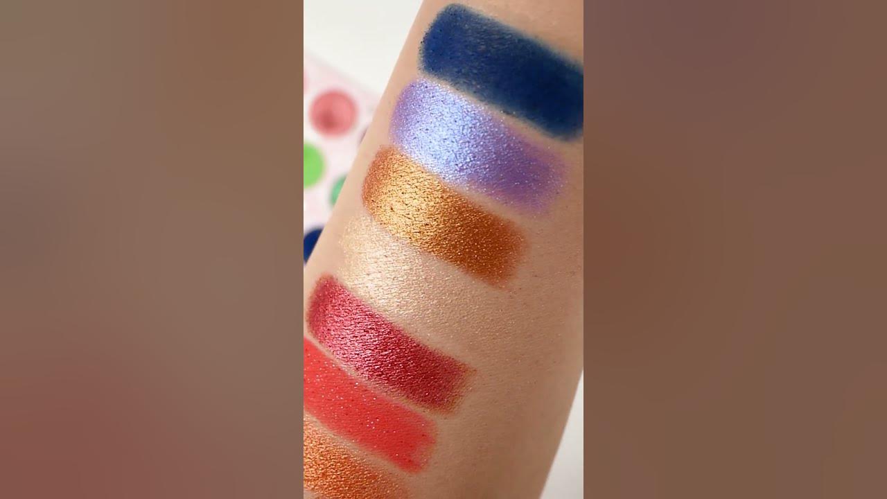 ColourPop holidays! holidays! holidays! Muppets Shadow Palette Swatches